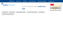 Tablet Screenshot of jeatonltd.com